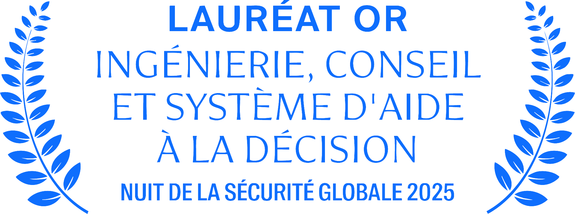Lauréat Or - Nuit de la Sécurité Globale 2025
